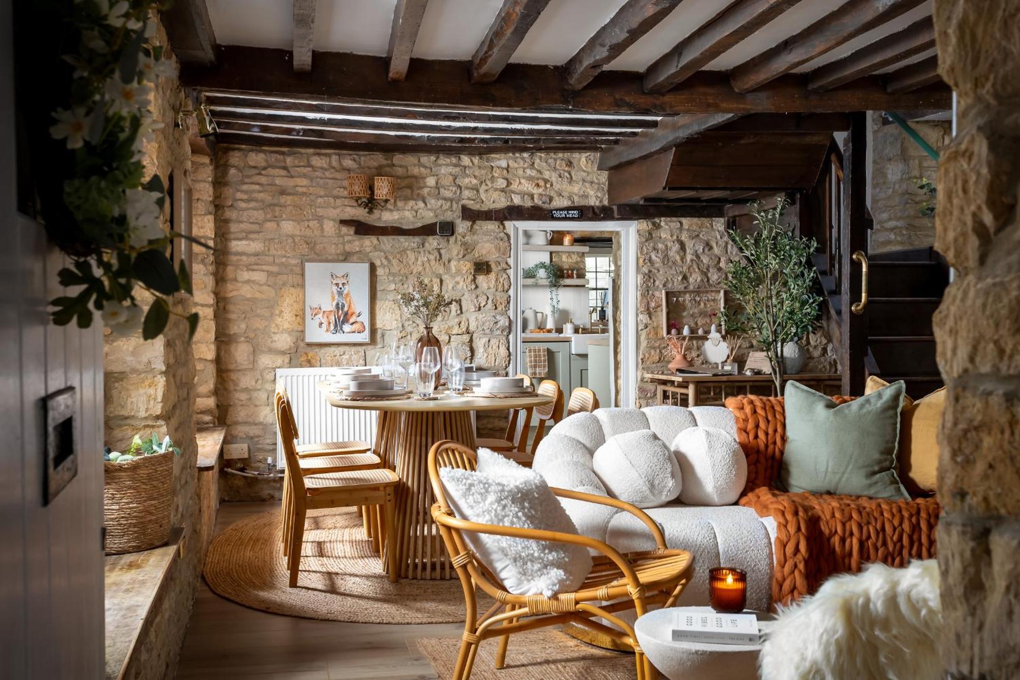Bourton Scandi Chic Authentic Cottage Экстерьер фото